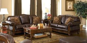 Traditional Wooden Sofa Set