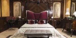 Upholstered Headboard Luxury Bed