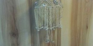 Designer Jhumar Type Metal Purse