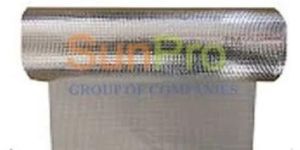 Silver Aluminium Laminated Fiberglass Fabric