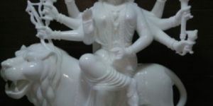 Marble Durga Statues