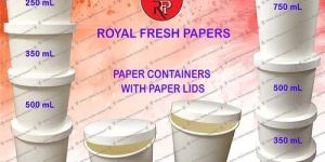Paper Container with Lid