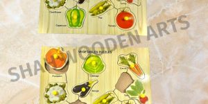Wooden Vegetable Puzzle