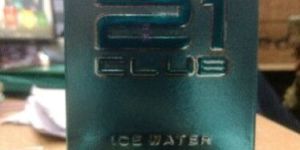 21 Club Ice Water