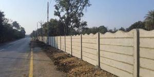 Solar Project Boundary Wall