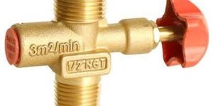 Camping Valve with Regulating Knob