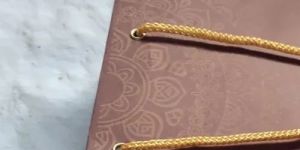 Paper Bag Silver Eyelet