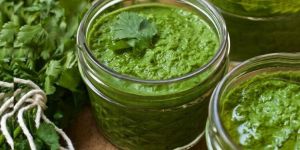 Green Garlic Paste