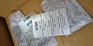 SBI Bank Stainless Steel Workings Hours Plate Bangali Trilingual