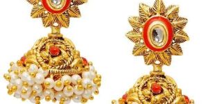 Pearl Jhumki Earrings