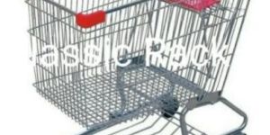 Mild Steel Shopping Trolley