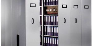 Mobile Compactor Manual Storage Racking