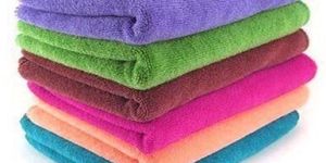 Plain Car Cleaning Towel