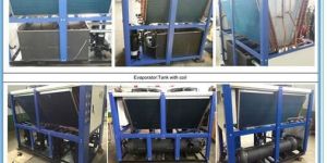 Evaporator Coils in Tank Chiller
