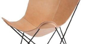 LT LEATHER ARTS HANDMADE BUTTERFLY CHAIR