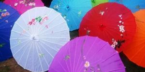 Japanese Wooden Umbrella