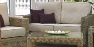 Cane Sofa Set