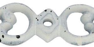 White Cast Iron Knobs Base