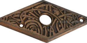 Wrought Cast Iron Bell Push