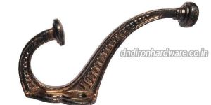 Zenith Matte Black Cast Iron Robe Hook