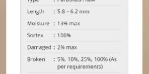 1121 White Sella Rice