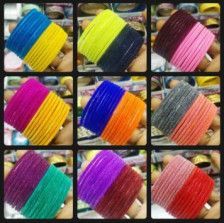 Velvet Glass Bangles