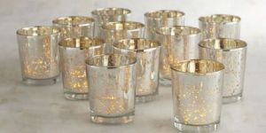 Painted Candle Holder