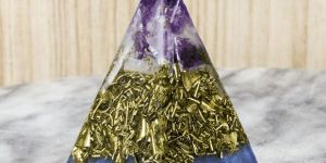 Crystal Orgonite Pyramid