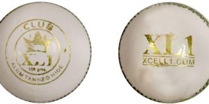 XL 1 Club White Leather Ball