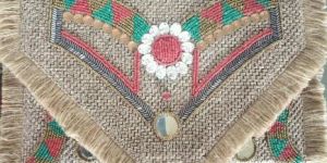 Mirror Embroidered Sling Bags