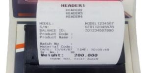 Universal Printer Lable