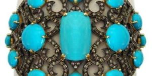 Mughal Architecture Diamond Cuff