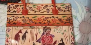 Leather Shopping Bag