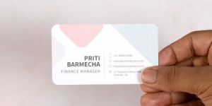 Round Corner Visiting Card Printing Services