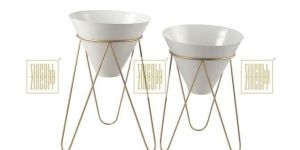 Zincopp Planter Pot with Stand