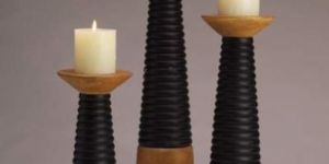Wooden Candle Stand