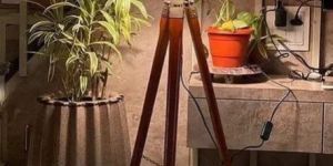 Wooden Floor Lamp
