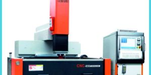 Single Head CNC EDM Fixed Table Moving Head Machine