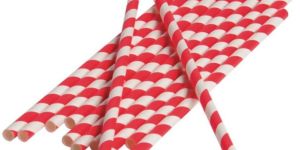 PAPER STRAW CUSTOMISED PRINTED