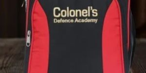 Red & Black Customized School Bag