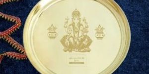 Copper Pooja Thali