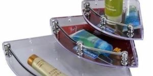 Acrylic Corner Shelf