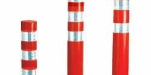 Red PVC Non Flexible Spring Post