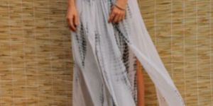 Ladies Tie Dye Beach Skirt