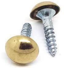 Brass Mirror Screw