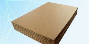Brown Corrugated Cardboard Sheet