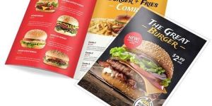 Menu Card Printing Services