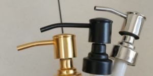 Steel Lotion Dispenser Pump for Glass Handwash Bottle