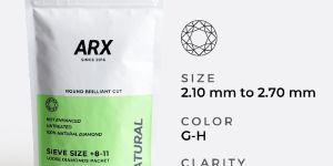 Sieve Size +8-11 G-H Color VS Clarity Natural Loose Diamond