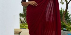 Plain Cotton Saree